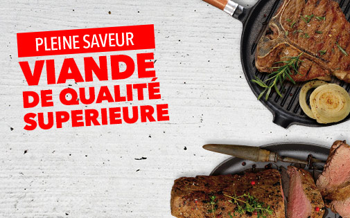 TROUVEZ UNE LARGE GAMME DE VIANDES DE QUALITÉ DANS NOTRE BOUCHERIE. TROUVEZ UNE LARGE GAMME DE VIANDES DE QUALITÉ DANS NOTRE BOUCHERIE.